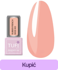 TUFI Rubber French Base 003 pink peach 8 ml